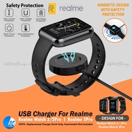 USB Charger Cable Realme Watch 3 Pro / Watch 2 / Watch 2 Pro / Watch 1 Dock Cable Charger Magnetic S