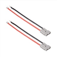 Anderson Connector 50A Kit Anderson Plug 8 Guage 30cm Battery Cables Waterproof Quick Connectors for