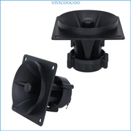 VIVI Compactly 3inch Horn Tweeter Speaker 4-8Ohm 75-150W Piezoelectric Speakers 100db Sensitivity Sp