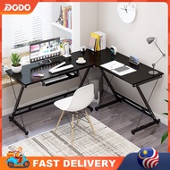 DO~L Desk Meja belajar Study table Computer Table modern writing living room furniture Double Layer 