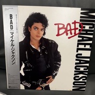 「日本頭版」Michael Jackson Bad vinyl lp 黑膠