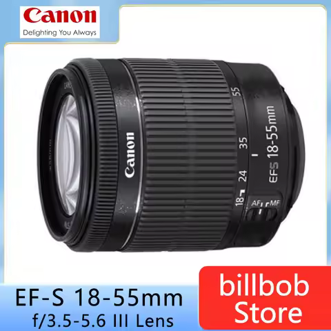 Canon 18-55 Lens Canon EF-S 18-55mm f/3.5-5.6 III Lenses for 1100D 1200D 1300D 550D 600D 700D 750D 7