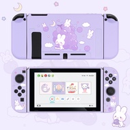 GeekShare Grape Bunny Protective Case for Nintendo Switch