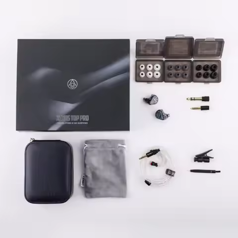 XENNS Mangird Top Pro 10 Driver Hybrid IEM Earphone Premium Cable with Interchangeable Connectors