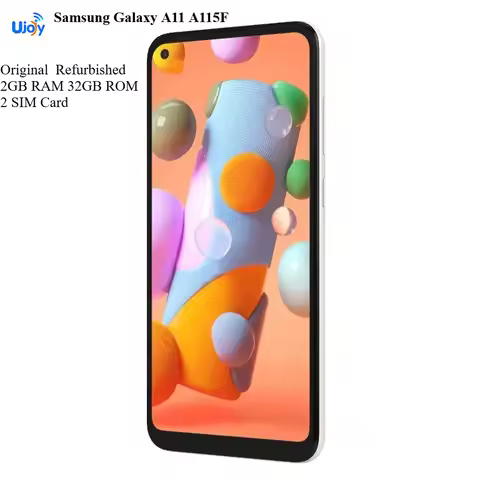 Original Refurbished Cellphone Samsung Galaxy A11 A115F 4G Mobile Phone 6.4'' 2GB RAM 32GB ROM 13MP+