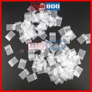 Mini Zip Baggies Plastic Packaging Bags Small Plastic Zipper Bag Ziplock Bag 2x3cm / 2.5x3cm / 3x4cm
