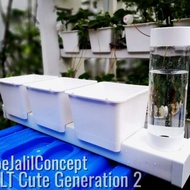 ❤️ Ready Stock. HLT Cute Self-Watering Hydroponic Pot