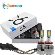 2pcs Led Bulb C6 h7 Automotive Led for Car Headlight H10 H4  H8 H9 H11 H13 9004 9005 9006 9007 880 H