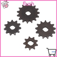 FLUSH 4PCS Motor Sprocket, H hole iron Motor Chain Sprocket, Durable black brown 15T,13T,11T,9T 10 x