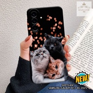 HP Case Samsung A17 4G 2025 - Rajacase - casing Samsung A17 4G - Cats case Motif - Cellphone protect