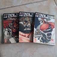 Comic Attack on titan (3Book Set)