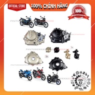 Genuine Satria Fi, Raider Fi, GSX 150, Bandit engine cover set, Pot cover, Fire tray cover, Oil filt