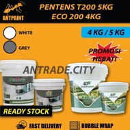 4.5KG PENTENS T-200H UV Resistant Elastomeric Waterproofing Coating (White / Grey) / Pentens t200-h