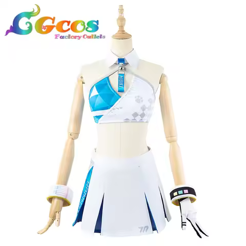Blue Archive Nekozuka Hibiki Cheerleader Cosplay Costume Anime Outfit Halloween Carnival Party CG144