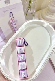 Name clicker keychain customized