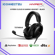 HyperX Cloud III DTS X-Spatial Audio Wired Gaming Headset - 727A8AA (Black)