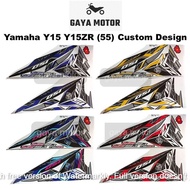 Yamaha Y15 Y15ZR (55) Custom Design Body Sticker