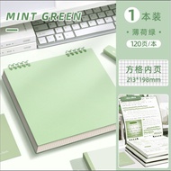 Buku Nota EzLife Square 120 Pages Notebook Detachable Loose Refillable Line Notebook Diary Book 笔记本