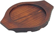 92980475 Stone Burning Bibimbap Wood Floor Plate for 7.9 inches (20 cm) / 7.1 inches (18 cm) Suri La