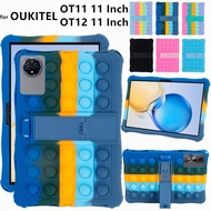 for OUKITEL OT12 11 Inch Soft Bubble Stand Tablet Cover Case for OUKITEL OT11 11 Inch With Shoulder 