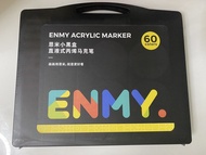 ENMY acrylic markers 60色直液式丙烯馬克筆