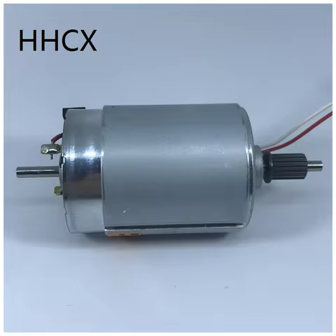 1 PCS 24VDC High Torque DC Motor 545 Mute Micro Motor M36N-4E R-14 Belt Round Science Experiments Wi