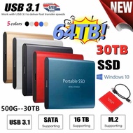 [NEW 2023] Original Portable SSD Hard Disk 2TB SSD 500GB 64TB Hard Drive Drive 2.5 Inch Hard Disk Electronics for NOTEBOOK Mobile Phones
