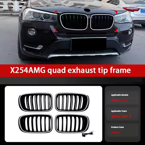 Applicable to 2014-2017 BMW X3 F25 X4 F26 LCI Lighted LED Illuminated Grille Modification