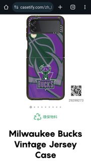 全新Casetify case手機殼 - NBA Bucks (Samsung Galaxy Z Flip 3)