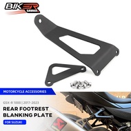 Rear Footrest Blanking Plate Kit For SUZUKI GSX-R GSXR 1000 GSXR1000 GSX-R1000 Motorcycle Accessorie