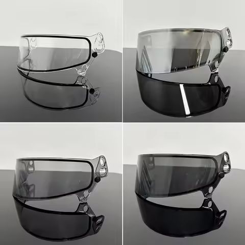 Rally Racing Kart Racing Helmet Sun visor Goggles lens Fit For For BELL SE07 HP7 RS7-K GP3 RS7 Pro C