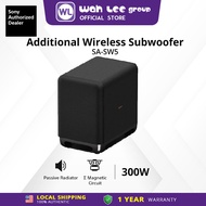 Sony SA-SW5 300W Wireless Subwoofer 180mm Driver & Passive Radiator Deep Explosive Bass for BRAVIA T