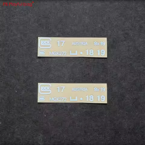 Toys CS DIY love G17 water bullet gun metal sticker Jinming 10 generation water bullet M4 Lehui dagg