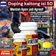 MY - DOPING Kaitong isi 50 membatu ayam sebelum laga menambah ayam jadi agresif dan menambah pukulan