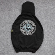 Hoodi stone island  Text Back Big Full Tag + Label