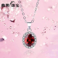 Fashion Ladies Oval s925 Simple Korean Version Sterling Silver Pendant Factory Direct Sale Jewelry P