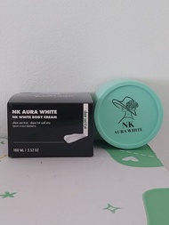 เอ็นเค กล่องดำ Nk aura white ครีมเอ็นเค ออร่าไวท์ กล่องดำ ปริมาณ 100 กรัม