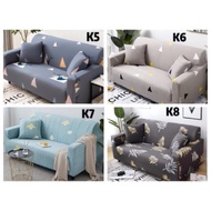 Milk shreds Sofa Cover L Shape Universal Slipcover Anti-Skid Stretch Protector Couch Elastic