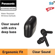 PANASONIC RZ-B110W WATER RESISTANT WIRELESS EARBUDS ERGONOMIC FIT RZ-B110WDE-K