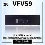 Fully VFV59 Laptop Battery Compatible with Dell Latitude E7240 E7250 GD076 VFV59 F3G33 DL011311-PLP2