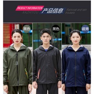 Raincoat Rain Pants Raincoat Suit Men Women Split Cycling Raincoat Thickened Rainproof Raincoat