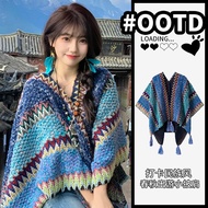 Travel Wear Ethnic Style Cloak