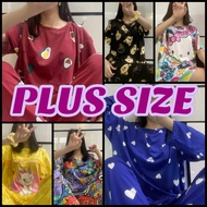 Plus size baju tidur Sleepwear Pyjamas Women plus size cute cartoon home clothes pajamas dress Baju Tidur jumbo size