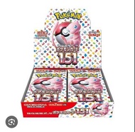 日版SV2a寶可夢卡牌151原箱 可議價