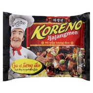 Koreno Jiajangmen Korean Black Soy Sauce Noodles 115g Pack