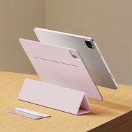 เคส iPad Air 6 Mini 7 ปกป้องด้านหลังแบบแม่เหล็กบางเฉียบสำหรับ Apple iPad pro 11/13 นิ้ว ช่องใส่ปากกา