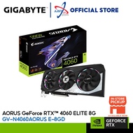 GIGABYTE AORUS GeForce RTX4060 ELITE 8G GDDR6 GRAPHIC CARD ( N4060AORUS E-8GD )