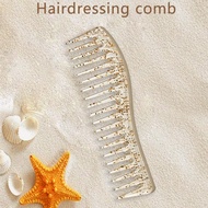 Creative Hairdressing Wide Tooth Hair Combs Scalp Massage Hair Brush Salon Barber Women Girls Hair Styling Haircut Tool C5AF
