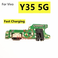For Vivo Y35 5G Charging Port Fast Charge Flex Cable Dock Replacement