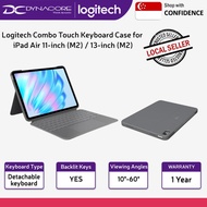 Logitech Combo Touch Keyboard Case for iPad Air 11-inch (M2, M3) / 10.9-inch (5th Gen) / 13-inch (M2
